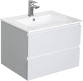 Meuble Simple Vasque 60cm Sorrento avec Vasque Intégrée