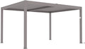Pergola Bioclimatique électrique Autoportante en Aluminium, Lames Orientables, 12 m2, Taupe - AMADORA