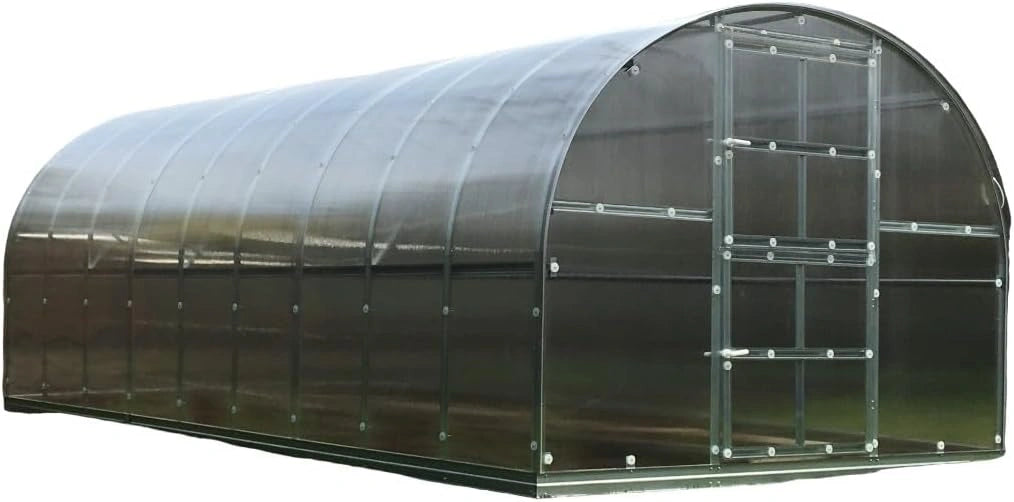 Serre de Jardin 18m2 avec Fondations et Polycarbonate 6 mm