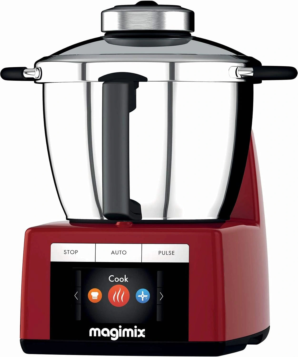 Robot Cuiseur Magimix Cook Expert 3,5 L Rouge - Puissance 1700W, 12 Programmes Automatiques