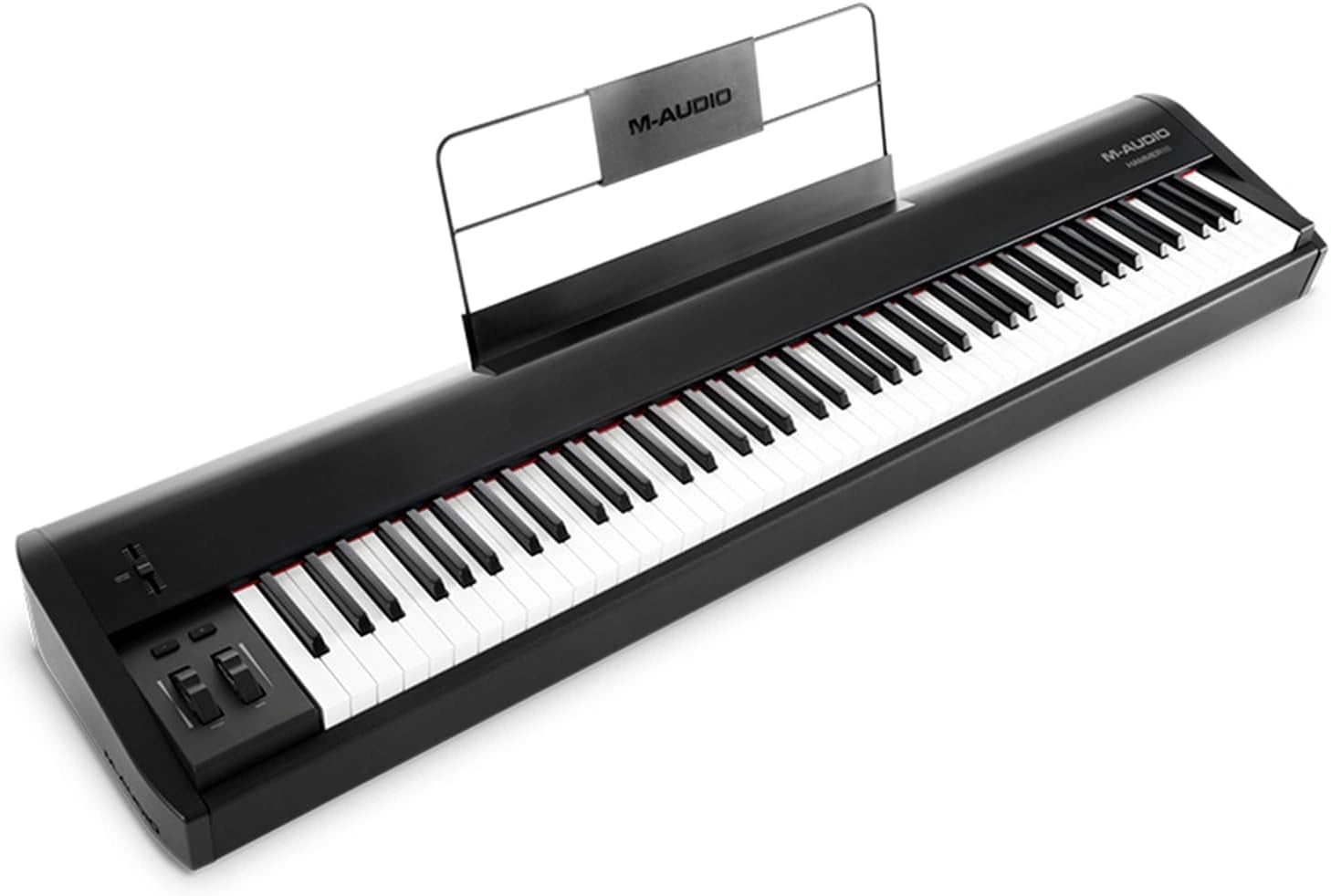 M-AUDIO Hammer 88 - Piano Numérique Premium avec 88 Touches Pondérées et Logiciels Professionnels - Noir