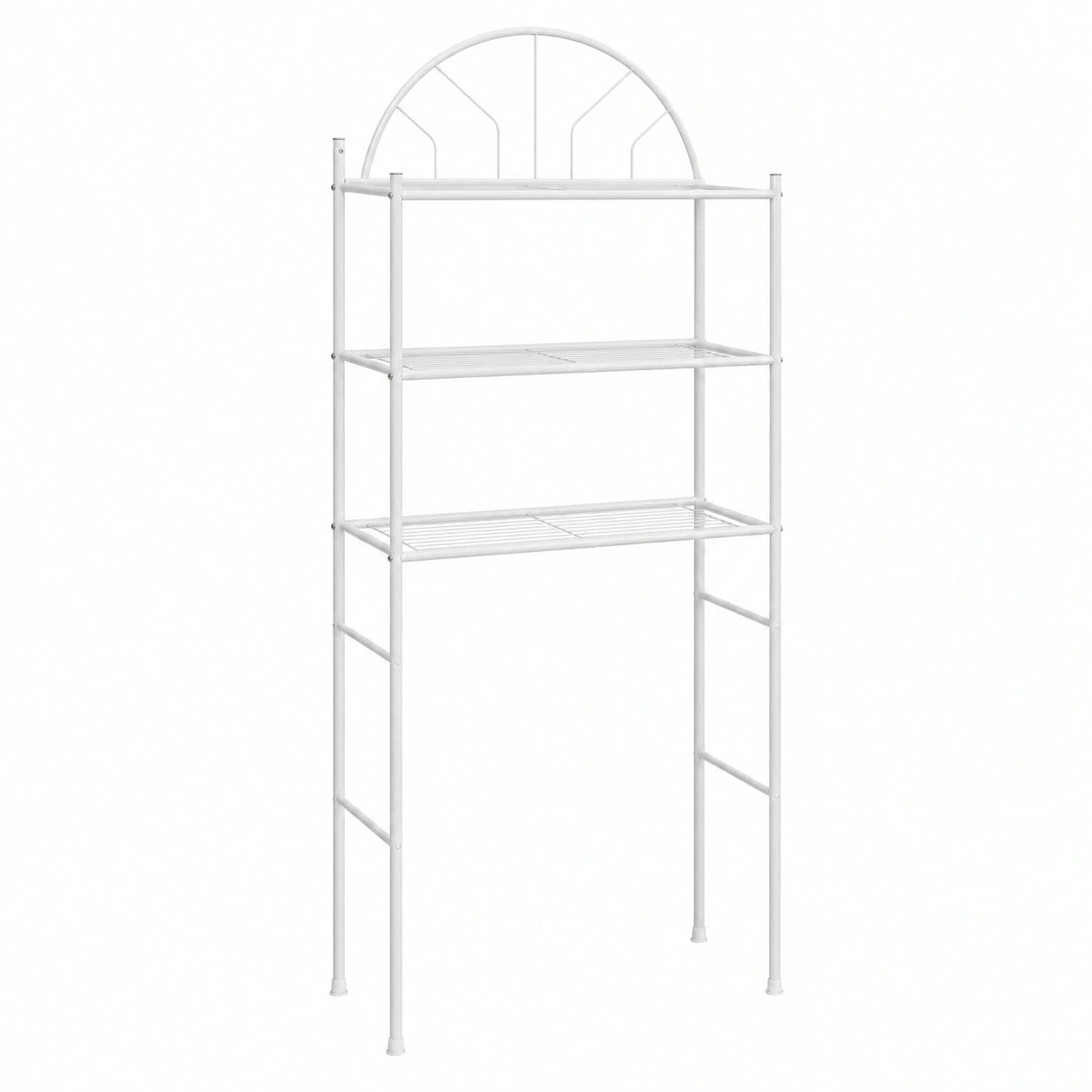 Étagère de Rangement pour Salle de Bain avec 3 Niveaux