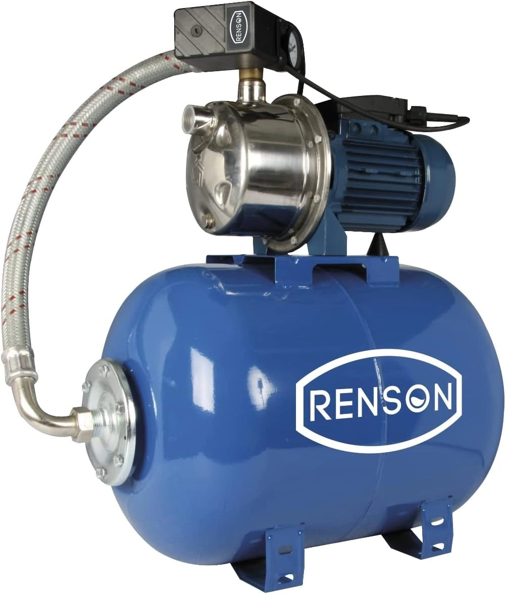 Ensemble de Surpresseur 50L avec Pompe 0,75KW 230V Renson