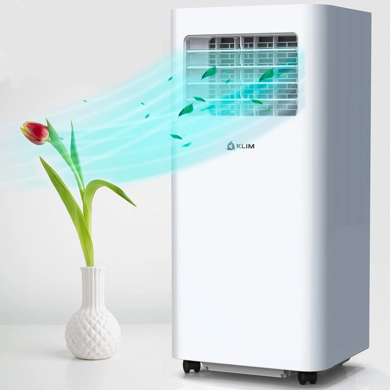 Climatiseur Portable KLIM 9000 BTU 3-en-1 Silencieux avec Télécommande