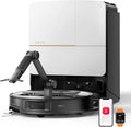 Aspirateur Robot Roborock Saros Z70, Ultra-Puissance 22 000Pa, Technologie OmniGrip, Chassis AdaptiLift, FlexiArm Avancé, Système Autonome StarSight 2.0, Station Multifonction 4.0, Design Slim 7,98cm, Contr?le via Application et Commandes Vocales
