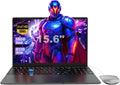 Ordinateur Portable 15,6" FHD, 16Go RAM, 512Go SSD, Celeron N5095, WiFi, Bluetooth, Lecteur d'Empreinte, Clavier AZERTY, Pour études et Travail