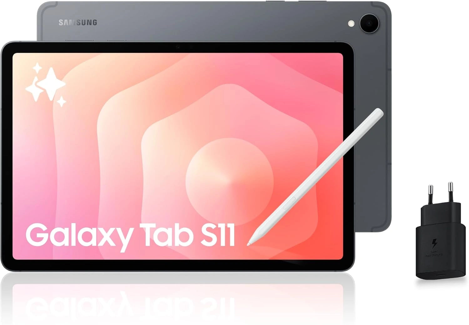 Tablette Samsung Galaxy Tab S11 11'' WiFi 256 Go, Android, S Pen, DeX, Gris, Chargeur Rapide 25W, Version Fran?aise
