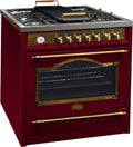 Cuisinière électrique à Gaz Rétro 90 cm Kaiser HGE 93555