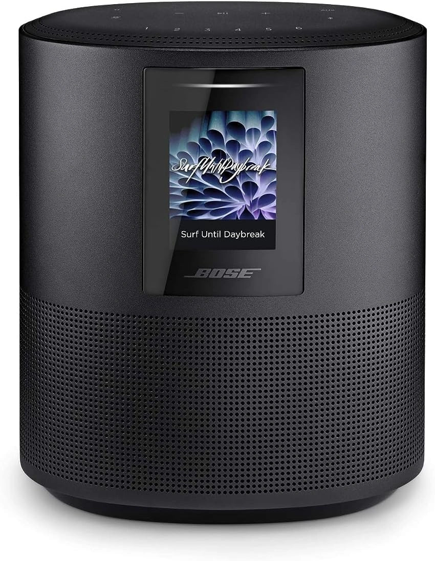 Enceinte Bose Home 500 avec Alexa et Google Assistant intégrés, Couleur Noire