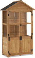Armoire de Jardin MCombo en Bois Traitée pour Extérieur - 100x53x178 cm