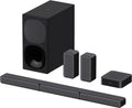 Ensemble Sony 5.1ch Home Cinéma avec Barre de Son et Enceintes Sans Fil, Noir