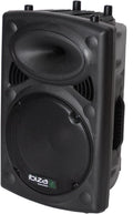Enceinte Active Ibiza 12'' 700W avec Bluetooth et Ports USB/SD/AUX - Noire