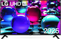 Téléviseur LG UHD AI 55UA73 55'' 4K HDR avec webOS 25 et assistants vocaux