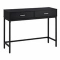 Table console avec 2 tiroirs, idéale pour couloir étroit