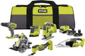 Ensemble 6 Outils RYOBI 18V ONE+ avec Batteries et Chargeur