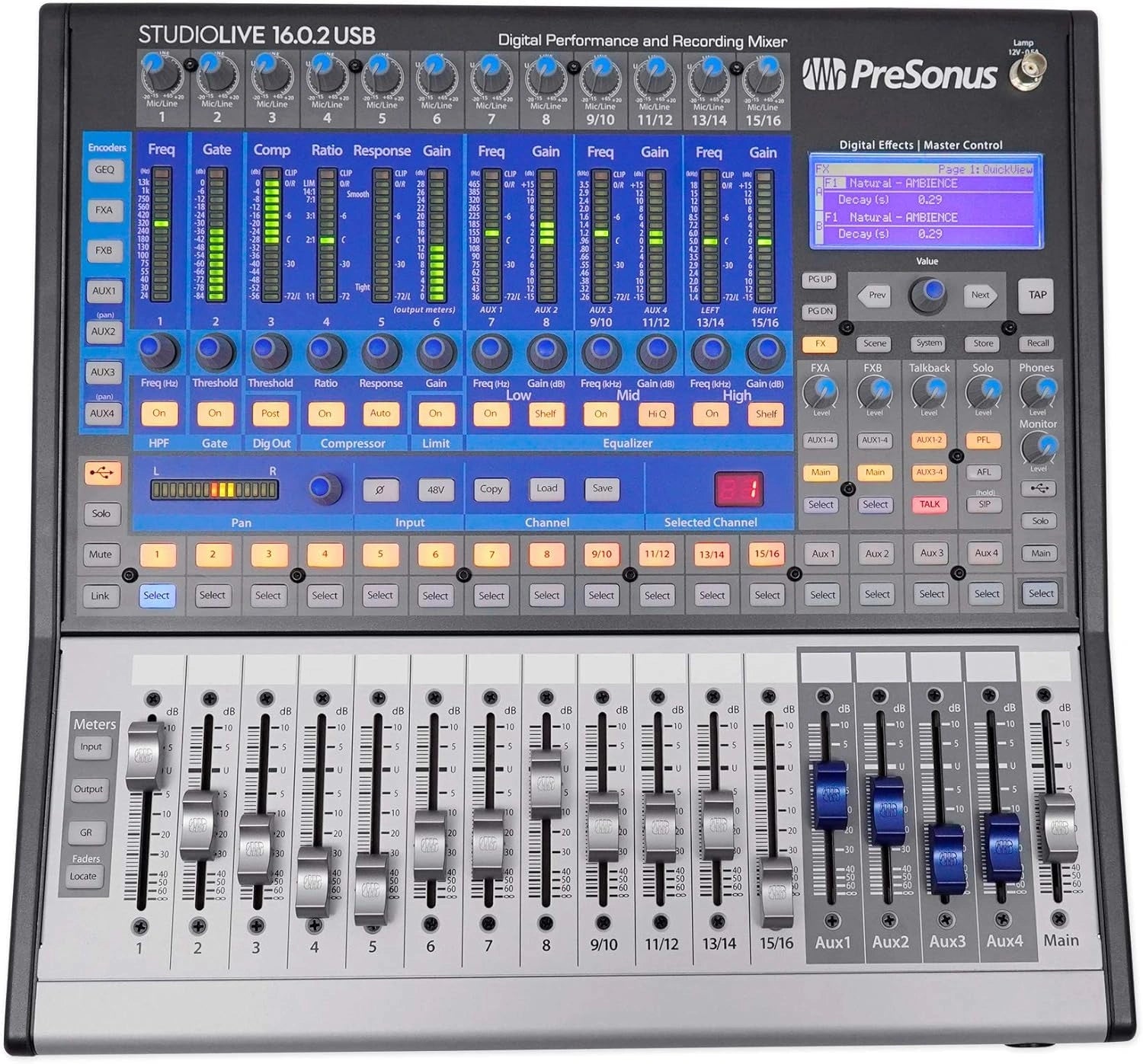 Console de Mixage Presonus StudioLive 16.0.2 Professionnelle