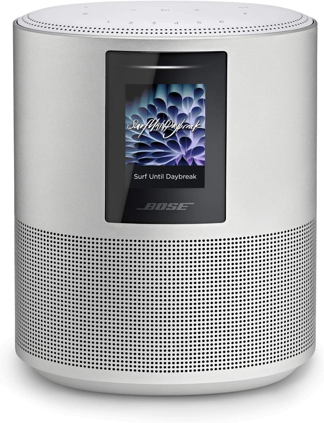 Enceinte Bose Home Speaker 500 avec Alexa et Assistant Google - Argent